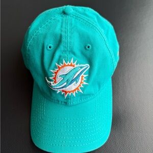 Miami Dolphins Ball Cap Women’s Aqua and Orange Hat